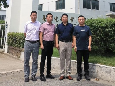 漆谷集团王鹏董事长一行到名士达漆树脂主要供应商参观考察