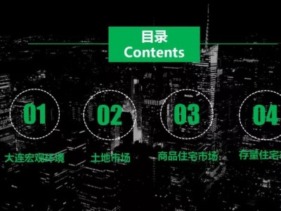 大数据告诉你2017年大连楼市的“奥秘”！