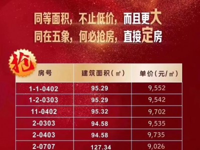荣和半山华府95-142㎡半山央璟大在售