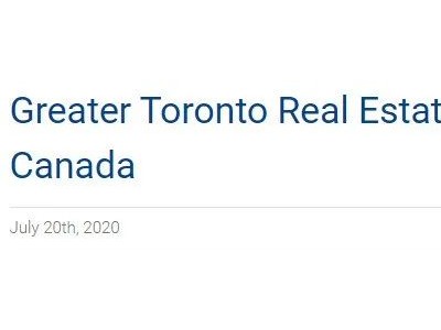 2020下半年大多伦多地区95%房产市场出现独立屋增值