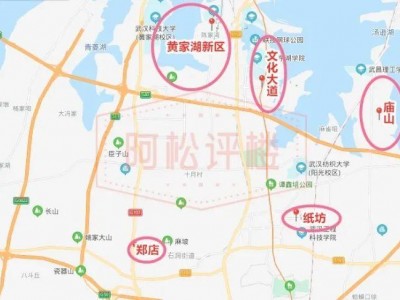 江夏楼市八大板块有一半基本没有热度