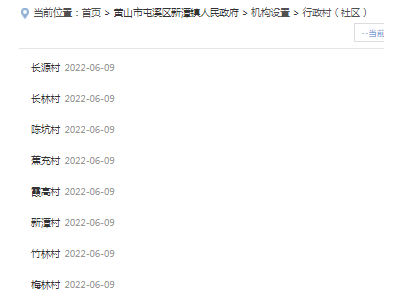 新潭镇各行政村（社区）一览