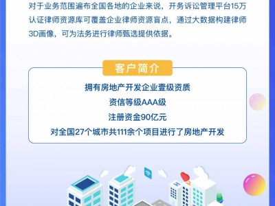 无讼携手无讼开务诉讼管理平台助力企业数字化建设